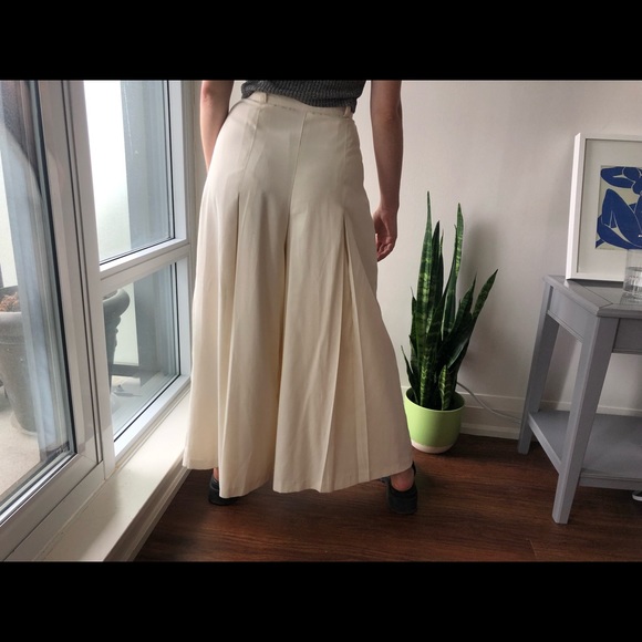 White wide leg pants - Picture 3 of 3
